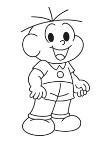 Desenhos da turma da monica para imprimir e colorir - educação infantil (página 1)